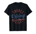 There Is No Crying Baseball Mom T-Shirt - Fun Novelty Design for Adults - T-Shirt, Sweatshirt, Hoodie