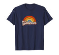 Galena Illinois Il Rainbow 70S T-Shirt - Graphic Print Men Women - T-Shirt, Sweatshirt, Hoodie