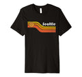 Seattle 70S 80S T-Shirt - Casual Everyday Wear Men Women - T-Shirt, Sweatshirt, Hoodie