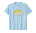 Montana 70S Rainbow T-Shirt - Streetwear Style Unisex - T-Shirt, Sweatshirt, Hoodie