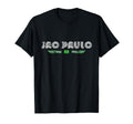 Sao Paulo Brazil 70S 80S Type Flag T-Shirt - Casual Everyday Wear Unisex - T-Shirt, Sweatshirt, Hoodie