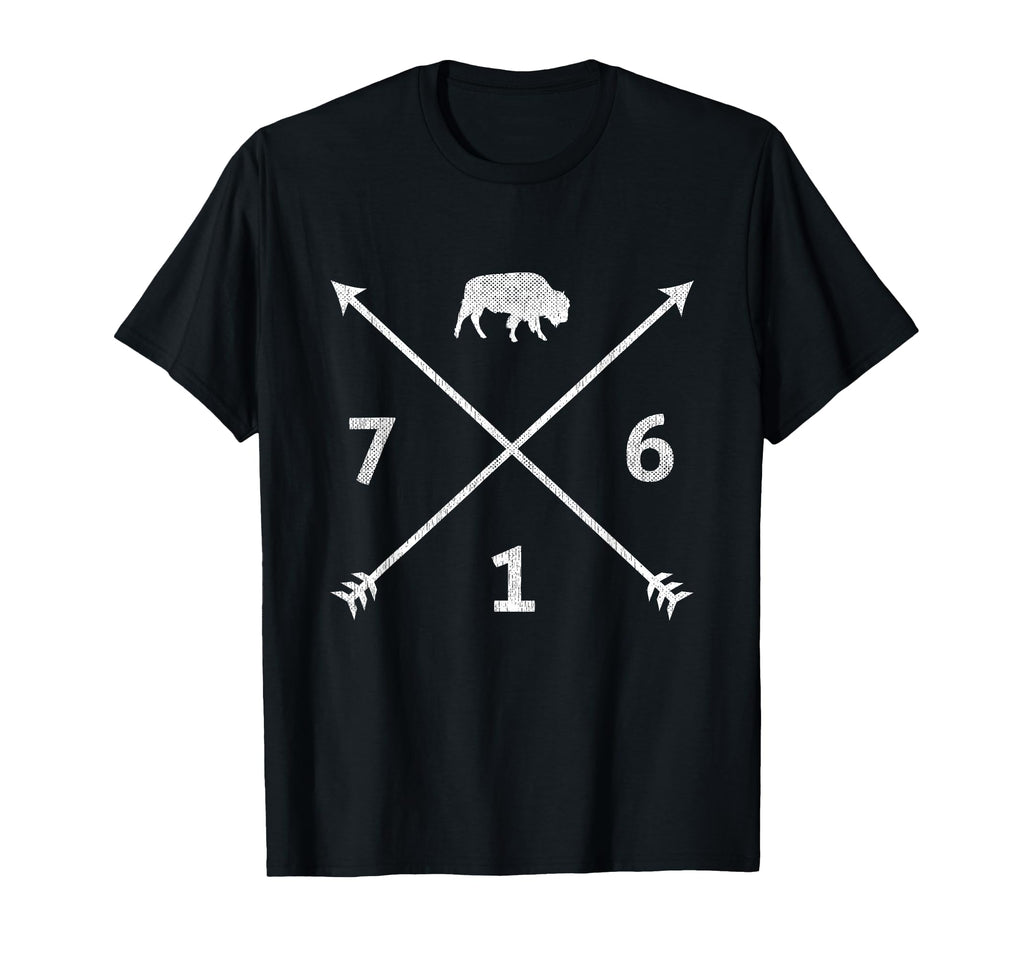 Bflo Wny Code Buffalo New York 716 T-Shirt - Aesthetic Graphic for Adults - T-Shirt, Sweatshirt, Hoodie