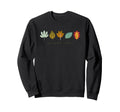 Autumn Vibes Minimalist Fall Leaves Sweatshirt - Trendy Graphic Unisex - T-Shirt, Sweatshirt, Hoodie