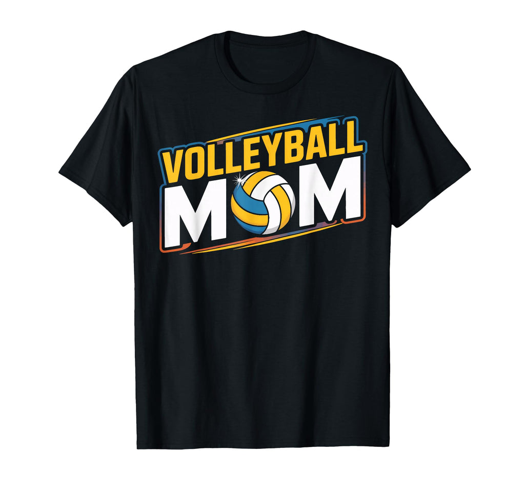 Proud Volleyball Mom School Game Day T-Shirt - Trendy Graphic Unisex - T-Shirt, Sweatshirt, Hoodie