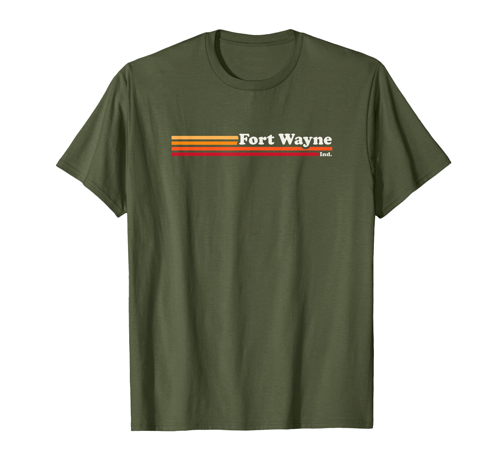 1980S Fort Wayne Indiana T-Shirt - Novelty Apparel for Adults - T-Shirt, Sweatshirt, Hoodie