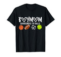 Mom Surrounded Balls Funny Ball Mothers T-Shirt - Unique Graphic Men Women - T-Shirt, Sweatshirt, Hoodie