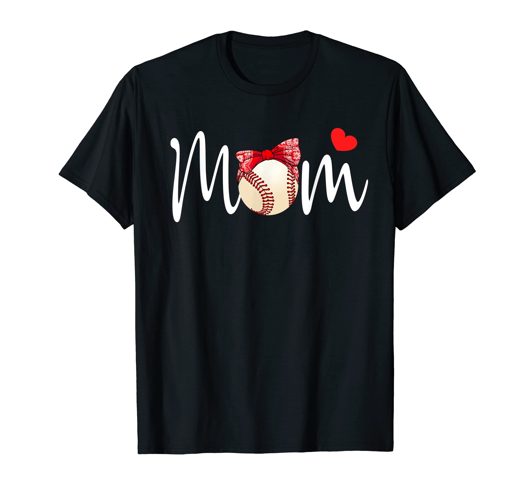 Baseball Mom Mom Love T-Shirt - Streetwear Style for Adults - T-Shirt, Sweatshirt, Hoodie