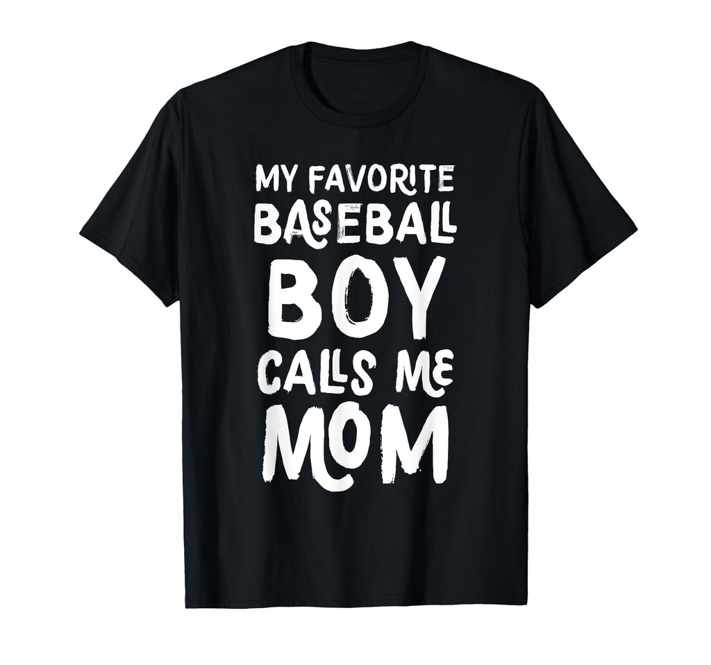 My Favorite Baseball Calls Me Mom T-Shirt - Custom Art Print for Adults - T-Shirt, Sweatshirt, Hoodie