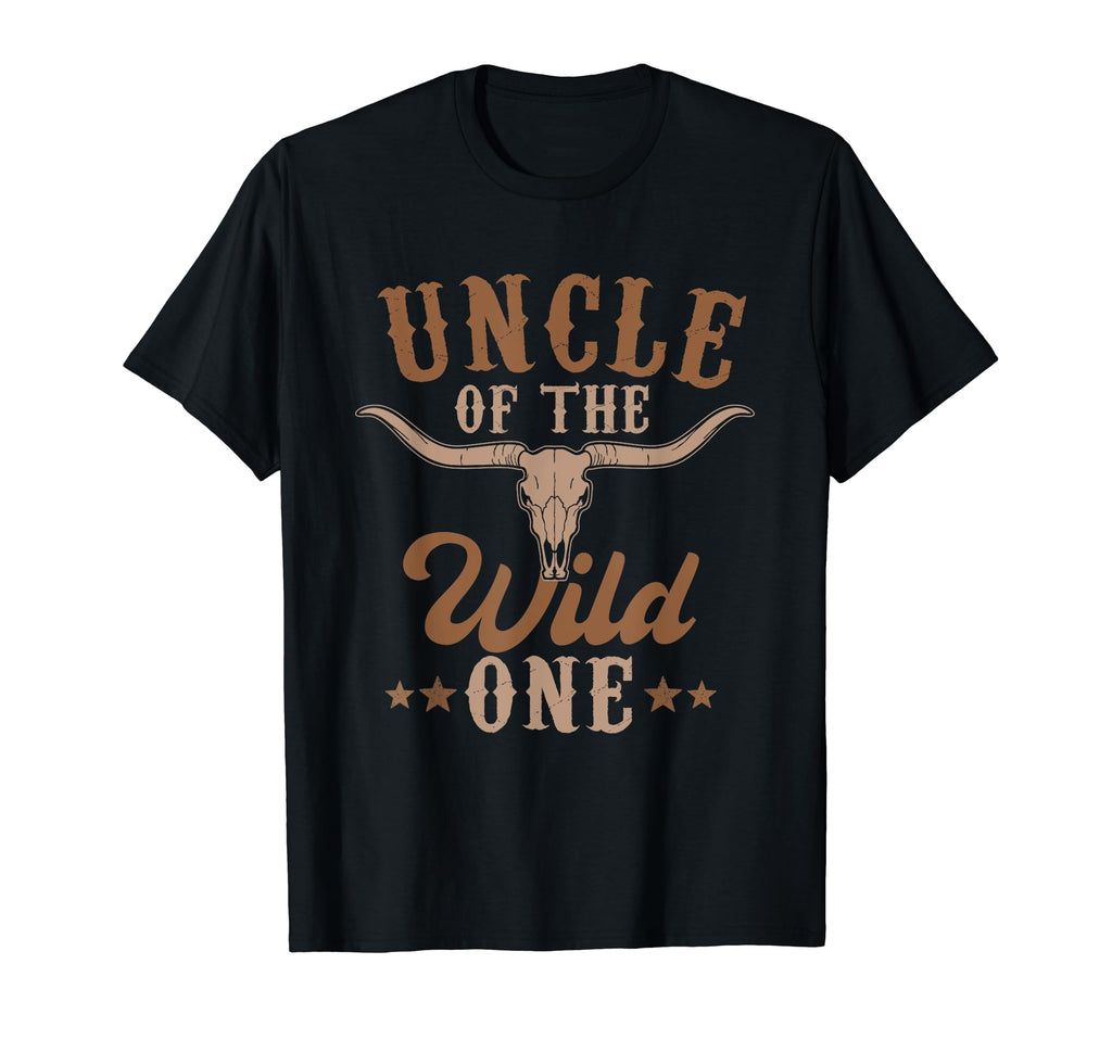 Uncle Wild One Cowboy Western Rodeo T-Shirt - Graphic Print for Adults - T-Shirt, Sweatshirt, Hoodie