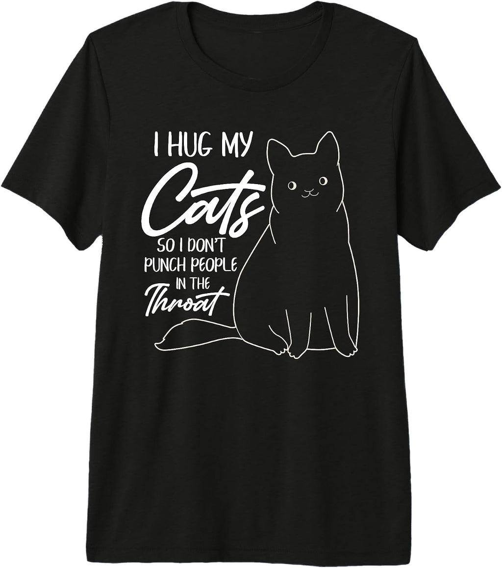 Cat Hug Humor Co - Adult & Kids T-Shirts, Sweatshirts & Hoodies apparel design preview 1