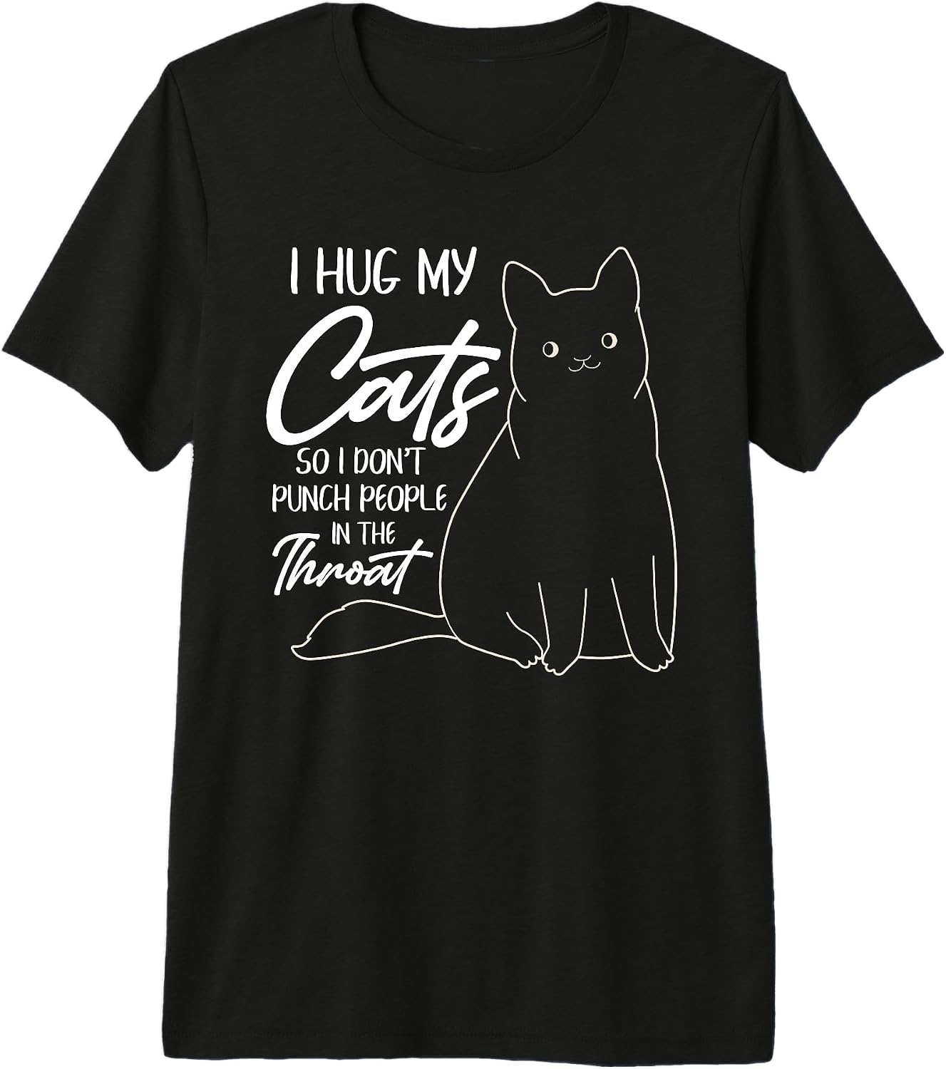 Cat Hug Humor Co - Adult & Kids T-Shirts, Sweatshirts & Hoodies apparel design preview 1