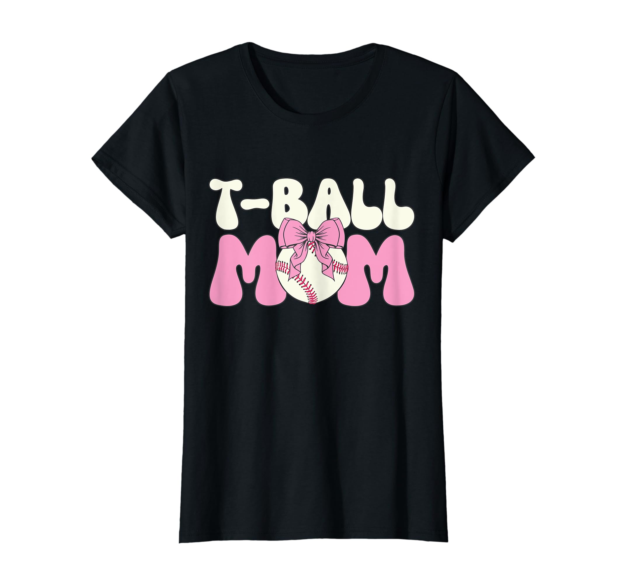 Womens T Ball Mama Baseball T-Shirt - Casual Everyday Wear for Adults - T-Shirt, Sweatshirt, Hoodie
