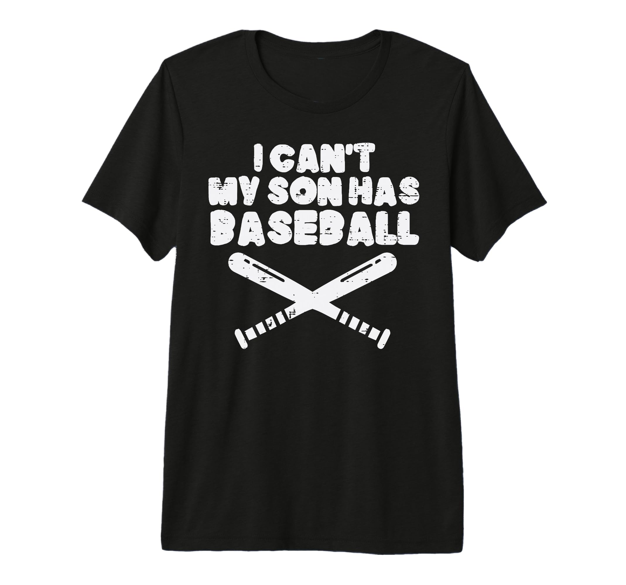 I Cant My Son Has Baseball Funny T-Shirt - Minimalist Print Men Women - T-Shirt, Sweatshirt, Hoodie