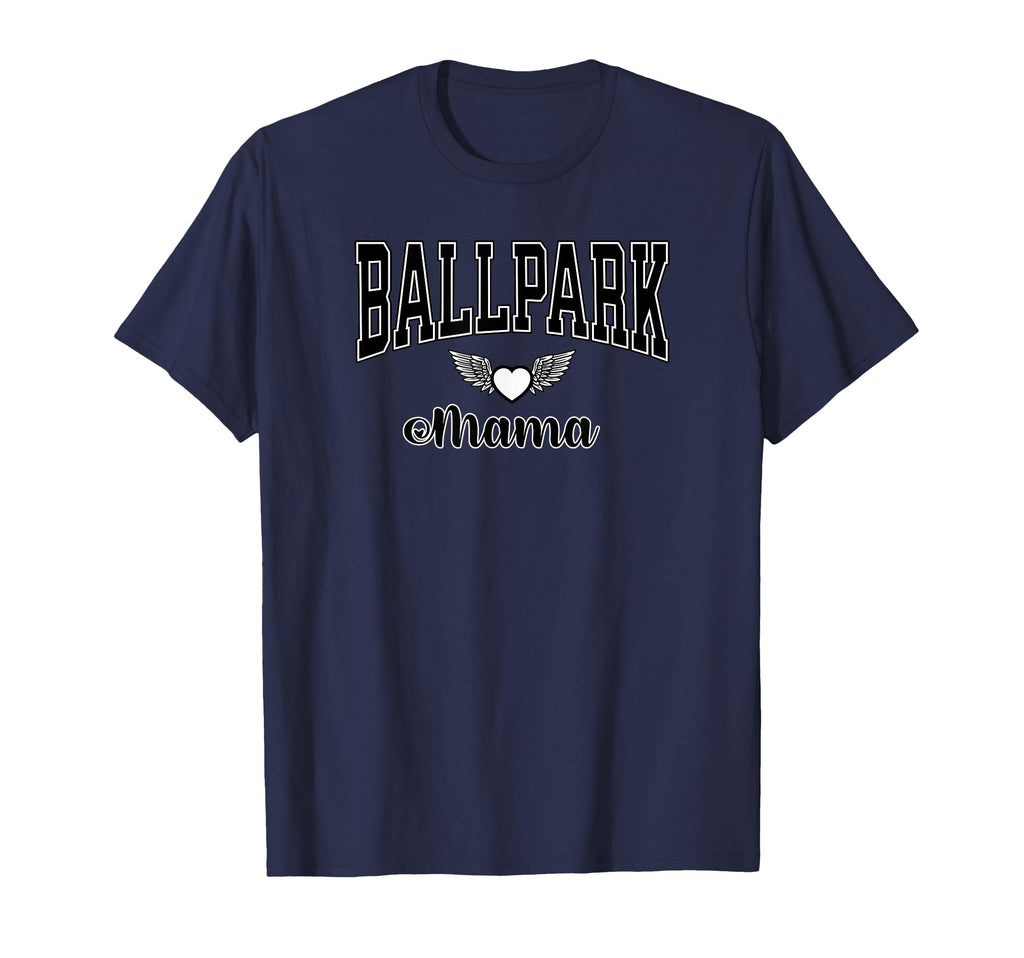 Ballpark Mama Baseball Moms Soccer Moms T-Shirt - Trendy Graphic Unisex - T-Shirt, Sweatshirt, Hoodie