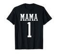 Number 1 Mama Biggest Fan Spirit Wear T-Shirt - Trendy Graphic for Adults - T-Shirt, Sweatshirt, Hoodie