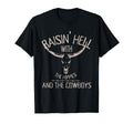 Hippies And Cowboys Western Cowhide T-Shirt - Graphic Print for Adults - T-Shirt, Sweatshirt, Hoodie