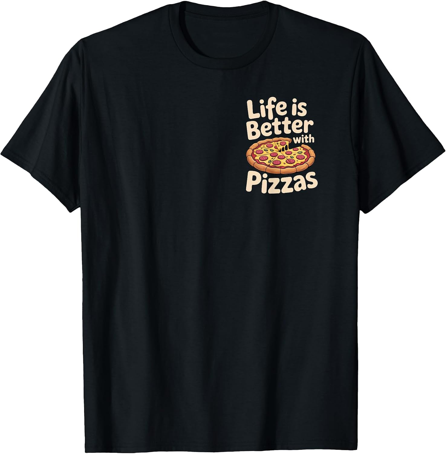 Pizza Enthusiast Collective Crew Tribe Universe - Adult & Kids T-Shirts, Sweatshirts & Hoodies apparel design preview 1