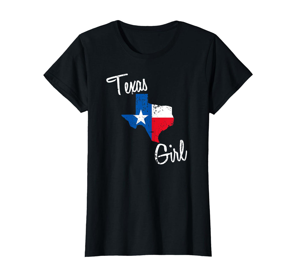 Texas State Flag Distressed Gal T-Shirt - Custom Art Print Unisex - T-Shirt, Sweatshirt, Hoodie