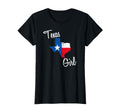 Texas State Flag Distressed Gal T-Shirt - Custom Art Print Unisex - T-Shirt, Sweatshirt, Hoodie