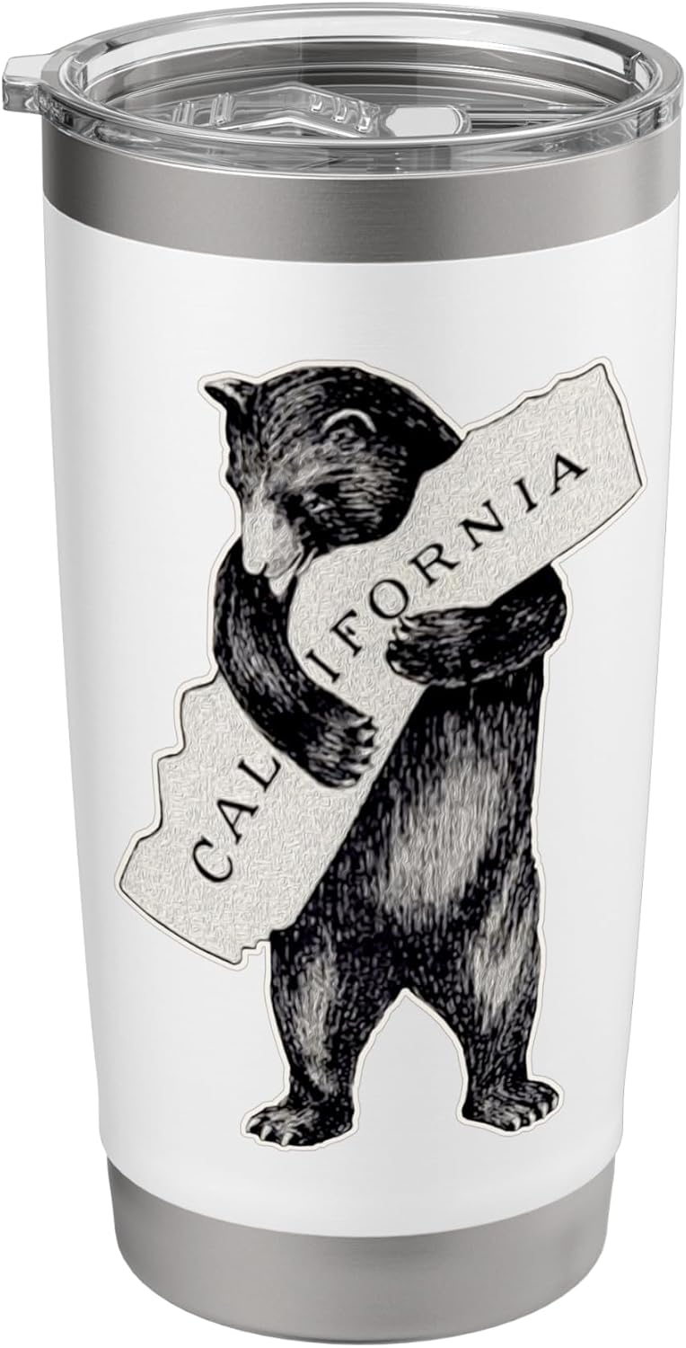 Retro Vintage California Flag Bear - Adult & Kids T-Shirts, Sweatshirts & Hoodies apparel design preview 1