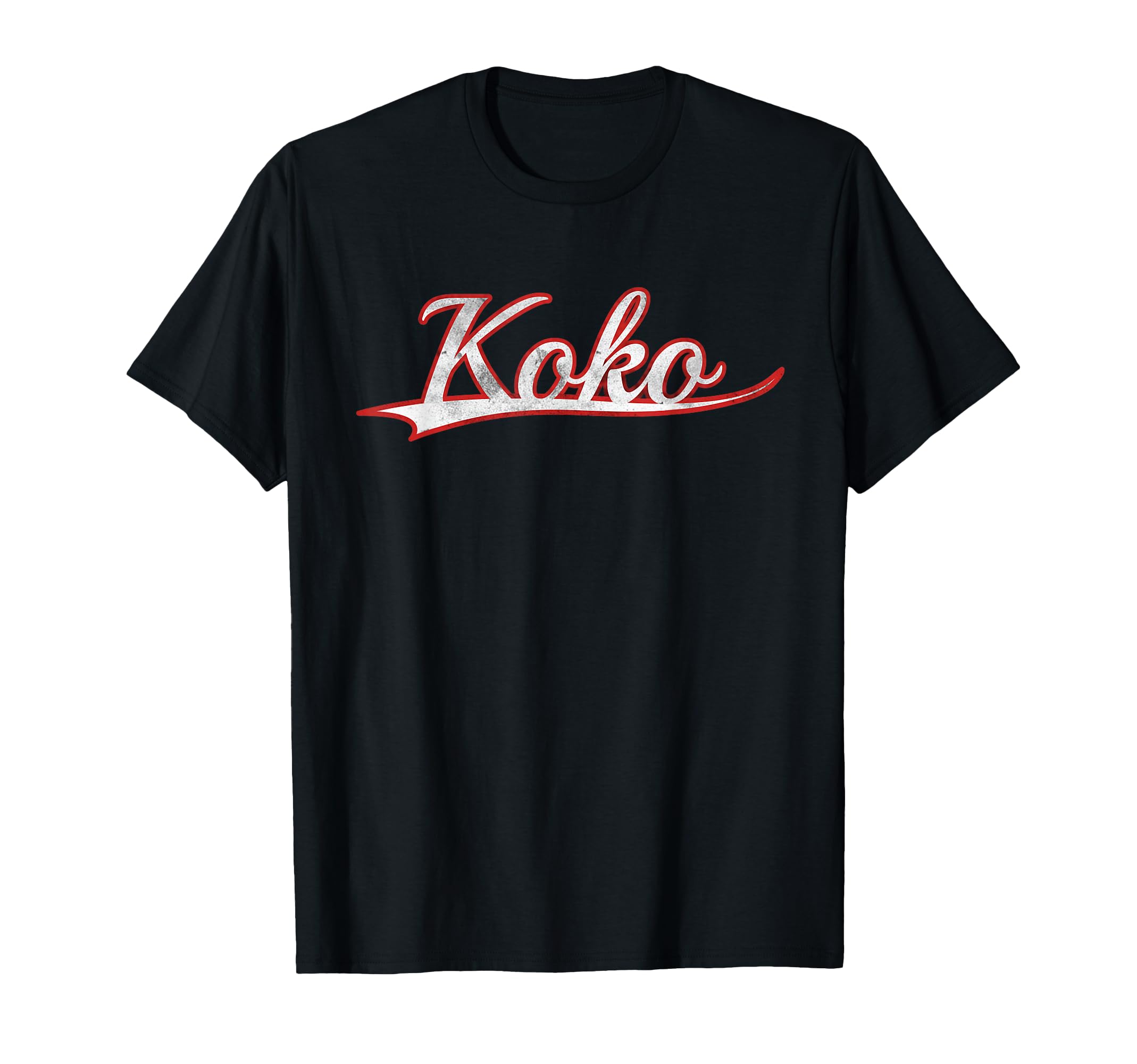 Koko Travel Vacation Varsity Throwback T-Shirt - Aesthetic Graphic Unisex - T-Shirt, Sweatshirt, Hoodie