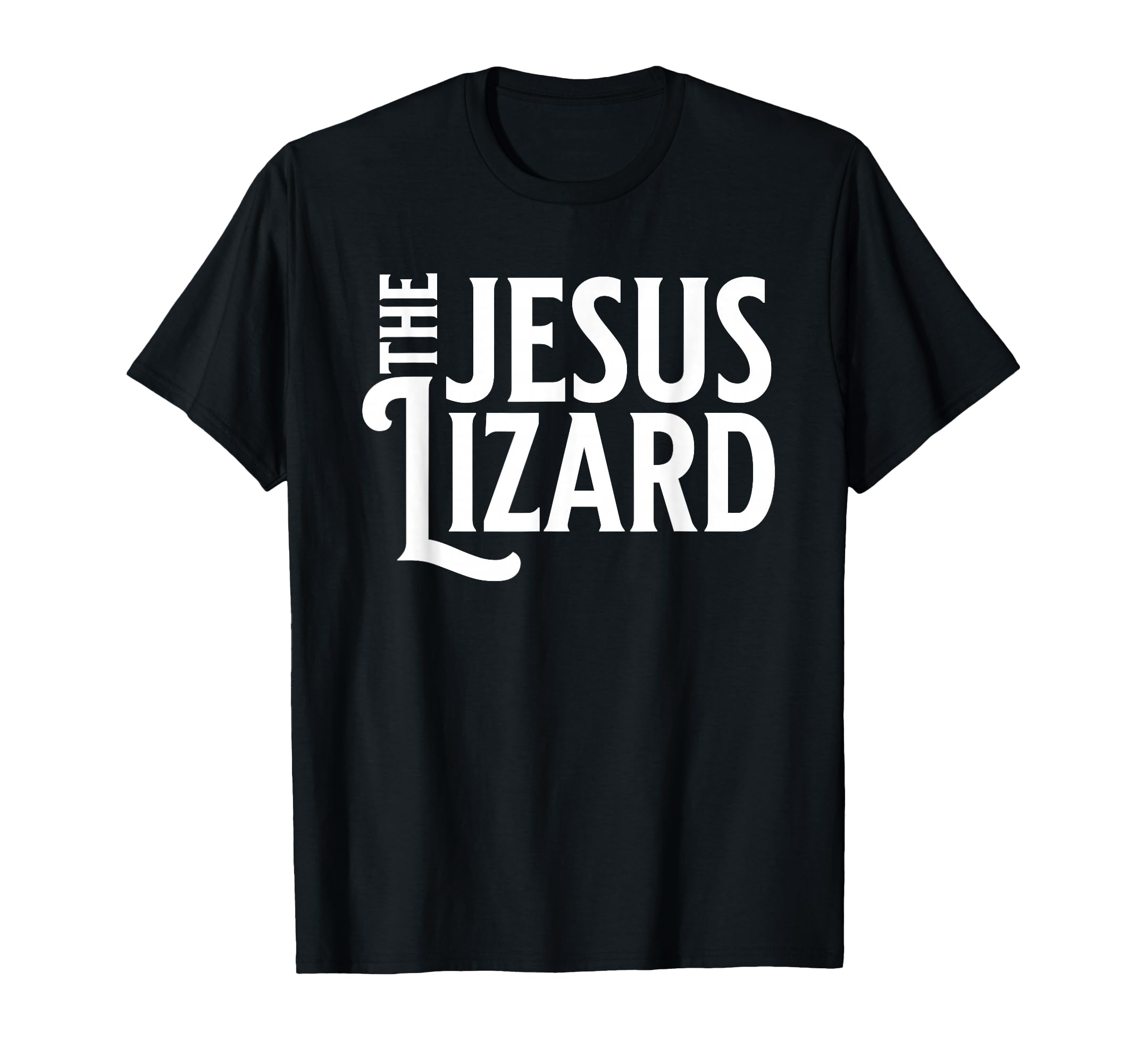 Noped Out Jesus Lizard Text Black T-Shirt - Novelty Apparel Unisex - T-Shirt, Sweatshirt, Hoodie