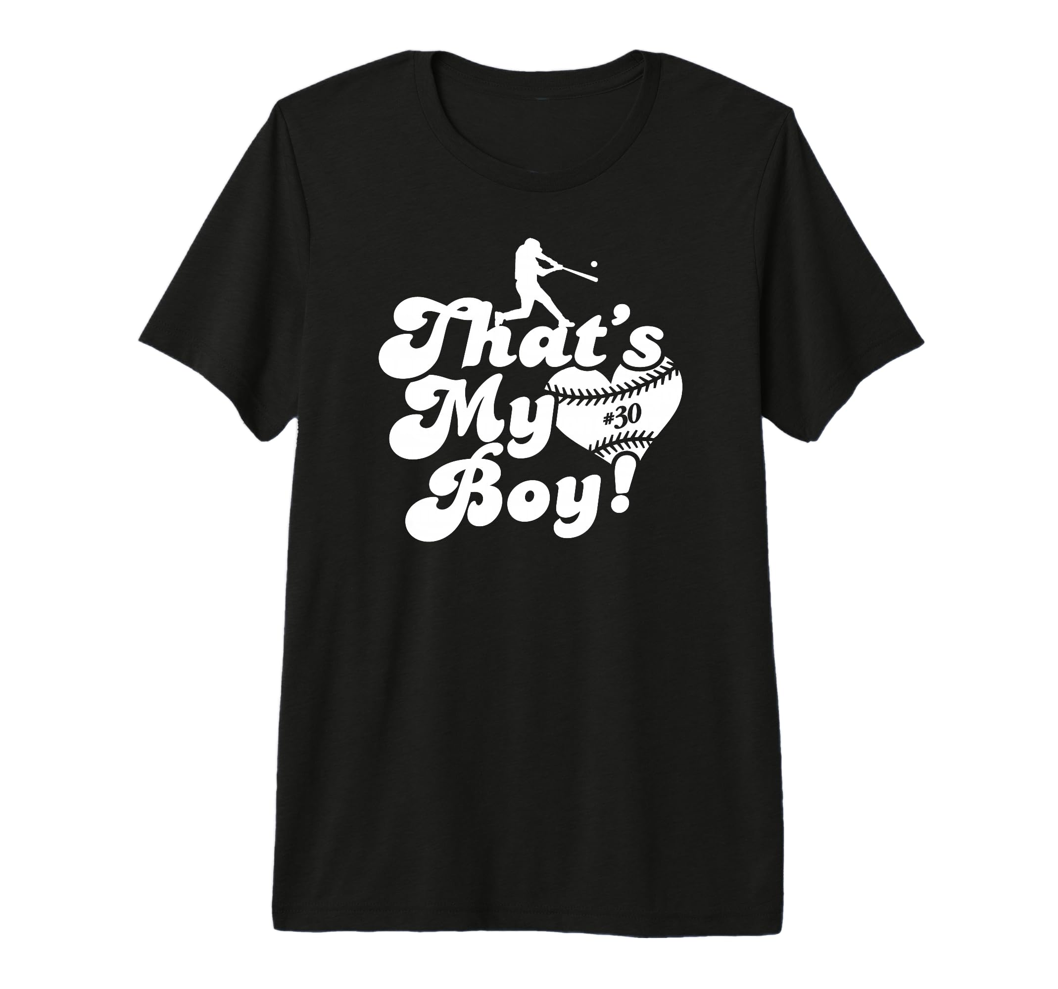 Custom Thats My 30 Jersey Baseball T-Shirt - Novelty Apparel for Adults - T-Shirt, Sweatshirt, Hoodie