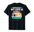 Seriously My Love Is Reel Funny Fishing T-Shirt - Novelty Apparel Unisex - T-Shirt, Sweatshirt, Hoodie