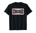 Fun Chicago Orange Blue Navy T-Shirt - Casual Everyday Wear Men Women - T-Shirt, Sweatshirt, Hoodie