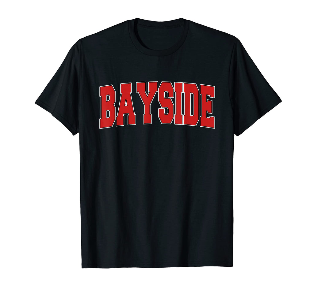 Bayside Wi Wisconsin Varsity Usa T-Shirt - Casual Everyday Wear Men Women - T-Shirt, Sweatshirt, Hoodie