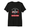 This Dad Has Waited 12 Years Baseball T-Shirt - Minimalist Print Unisex - T-Shirt, Sweatshirt, Hoodie