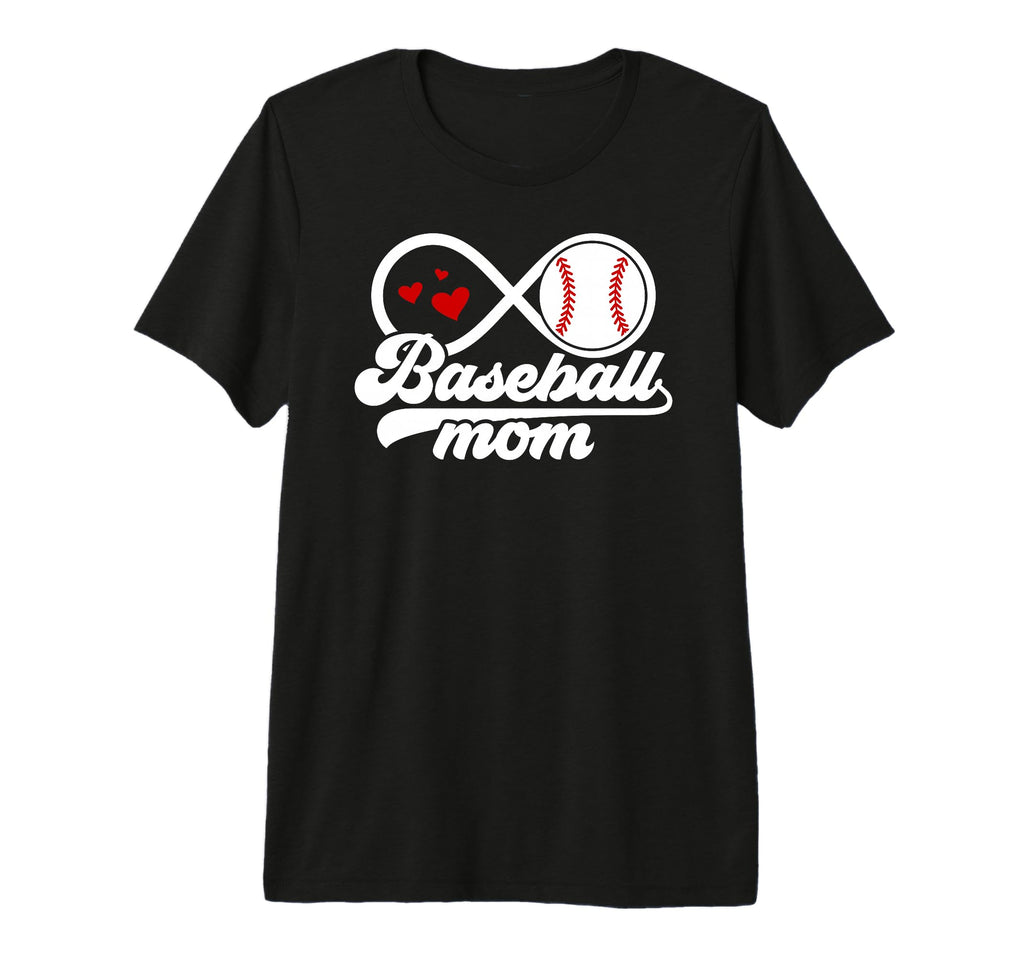 Baseball Mom Proud Mother Baseball Player T-Shirt - Graphic Print Unisex - T-Shirt, Sweatshirt, Hoodie