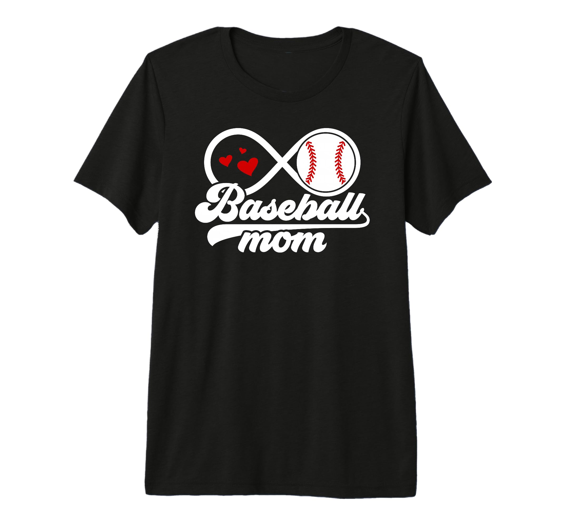 Baseball Mom Proud Mother Baseball Player T-Shirt - Graphic Print Unisex - T-Shirt, Sweatshirt, Hoodie