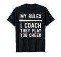 Baseball Coach Gift My Rules I Coach T-Shirt - Graphic Print Men Women - T-Shirt, Sweatshirt, Hoodie
