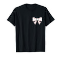Baseball Bow Baseball Mom Mama T-Shirt - Novelty Apparel Unisex - T-Shirt, Sweatshirt, Hoodie