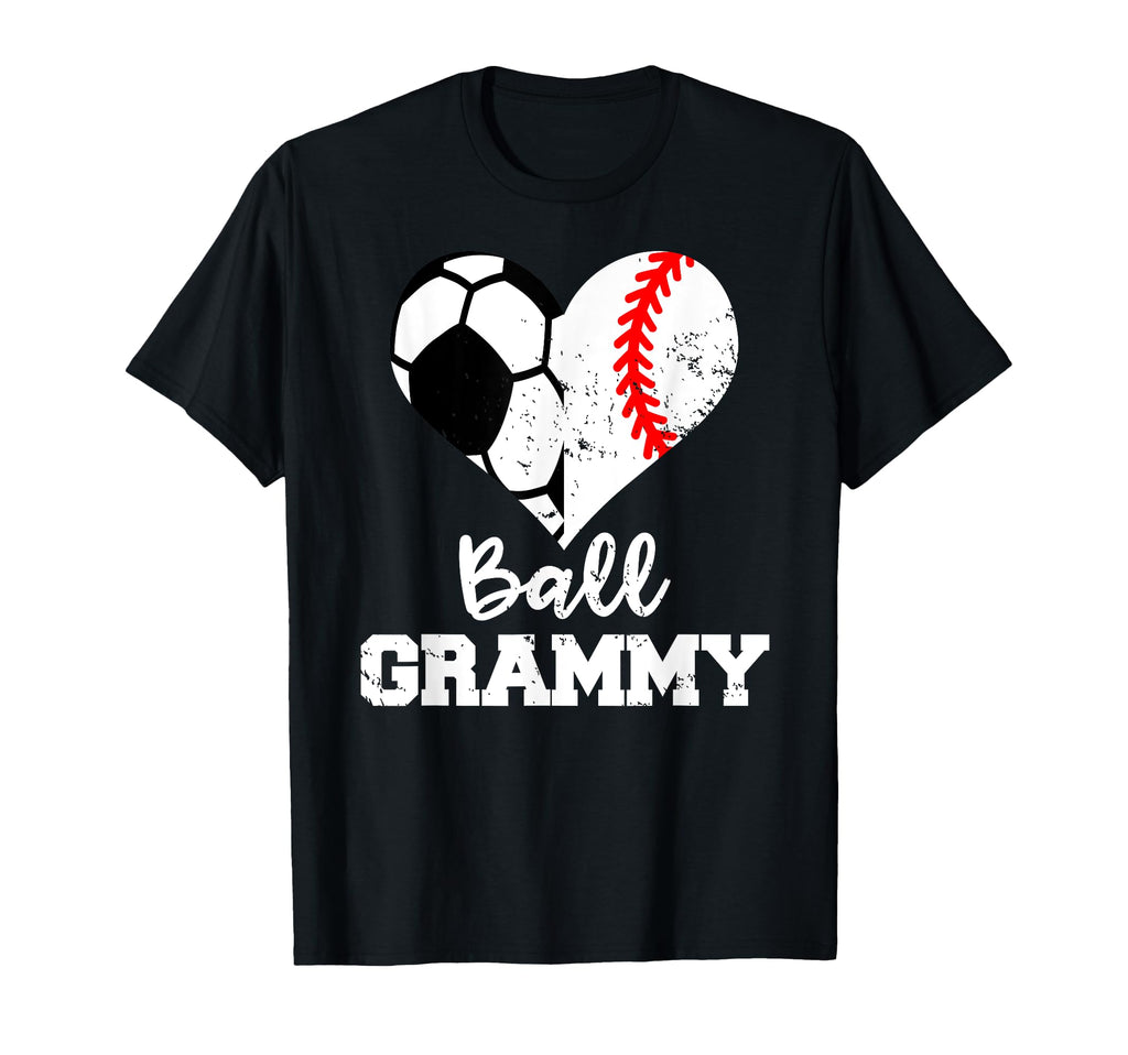 Ball Grammy Heart Funny Soccer T-Shirt - Streetwear Style for Adults - T-Shirt, Sweatshirt, Hoodie