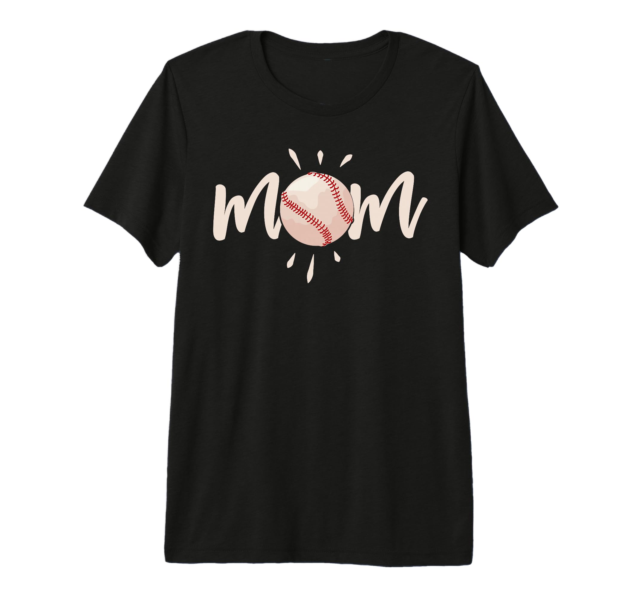 Just Mom Who Loves Baseball Tri Blend T-Shirt - Streetwear Style Men Women - T-Shirt, Sweatshirt, Hoodie
