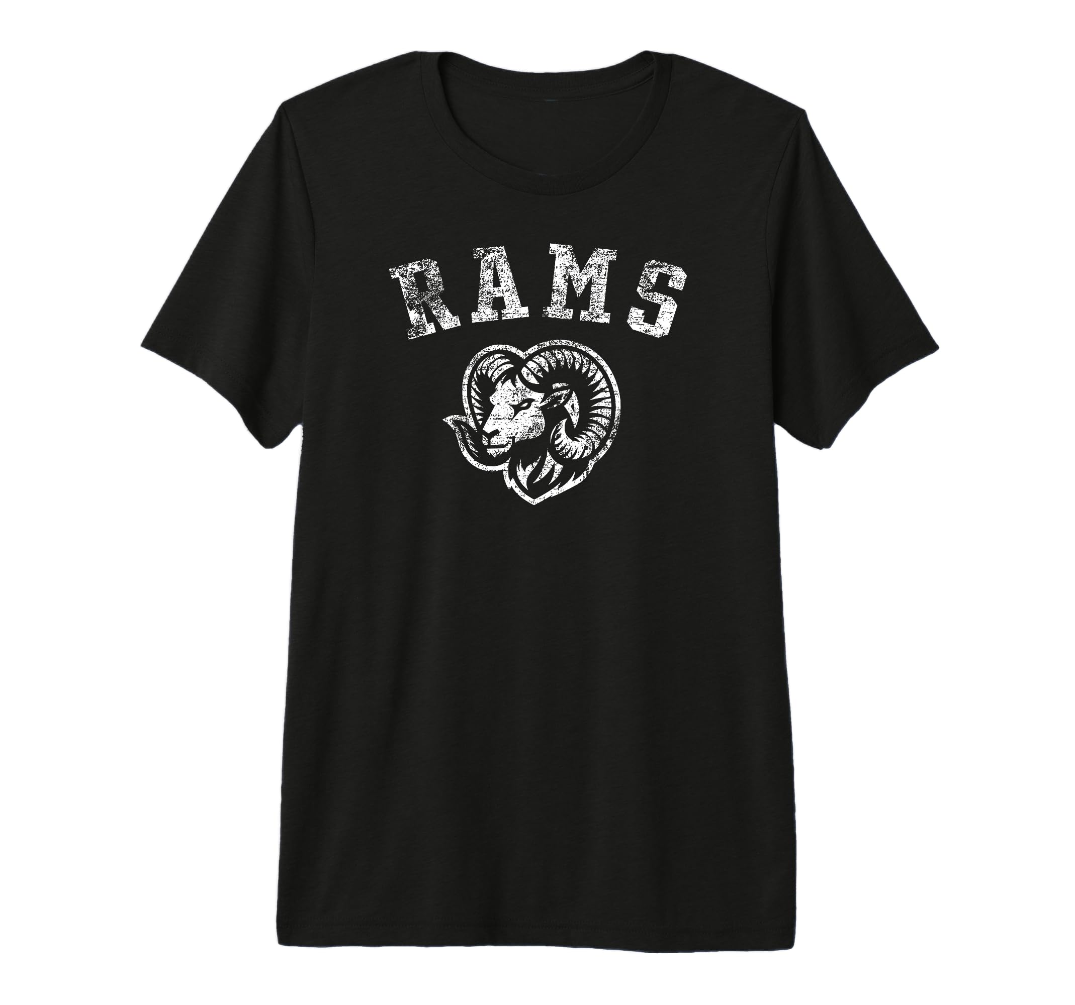 Rams Mascot Elementary Middle And High T-Shirt - Streetwear Style Unisex - T-Shirt, Sweatshirt, Hoodie