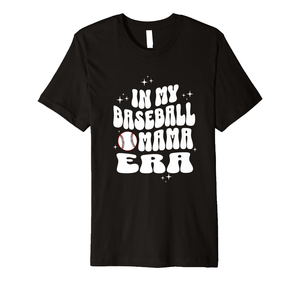 Baseball Mama Raising Ballers T-Shirt - Custom Art Print Unisex - T-Shirt, Sweatshirt, Hoodie