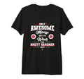 Brett Gardner Awesome Moms Tri Blend T-Shirt - Streetwear Style for Adults - T-Shirt, Sweatshirt, Hoodie