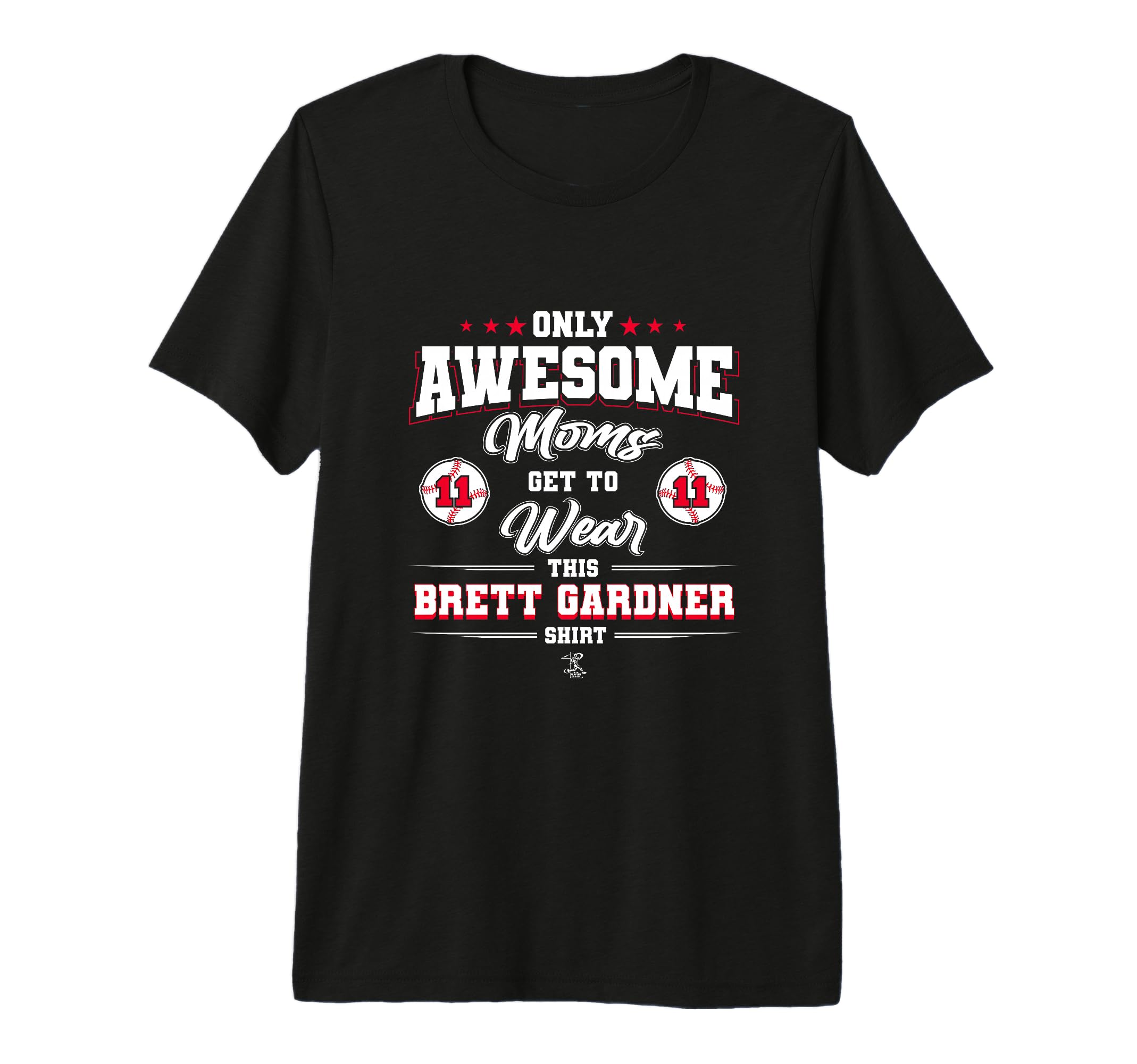Brett Gardner Awesome Moms Tri Blend T-Shirt - Streetwear Style for Adults - T-Shirt, Sweatshirt, Hoodie