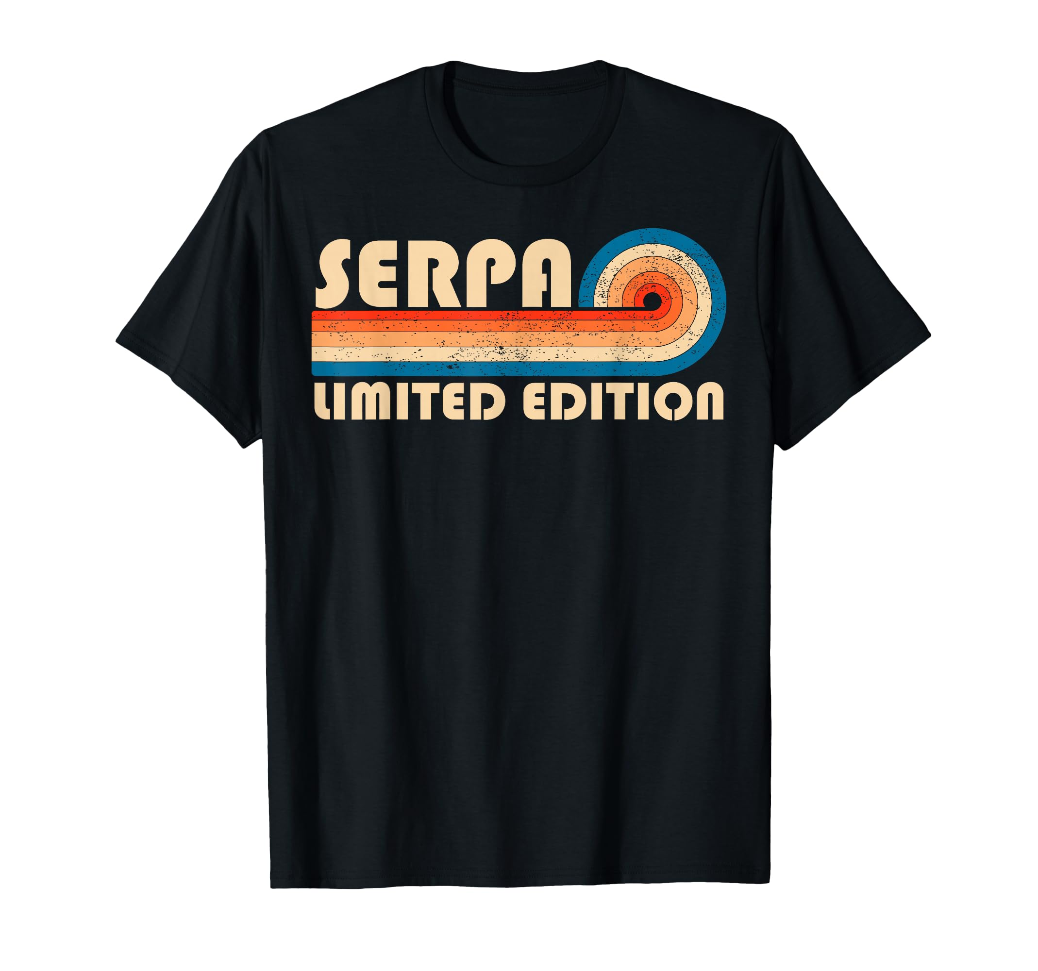 Serpa 70S 80S Sunset Stripe T-Shirt - Minimalist Print Unisex - T-Shirt, Sweatshirt, Hoodie