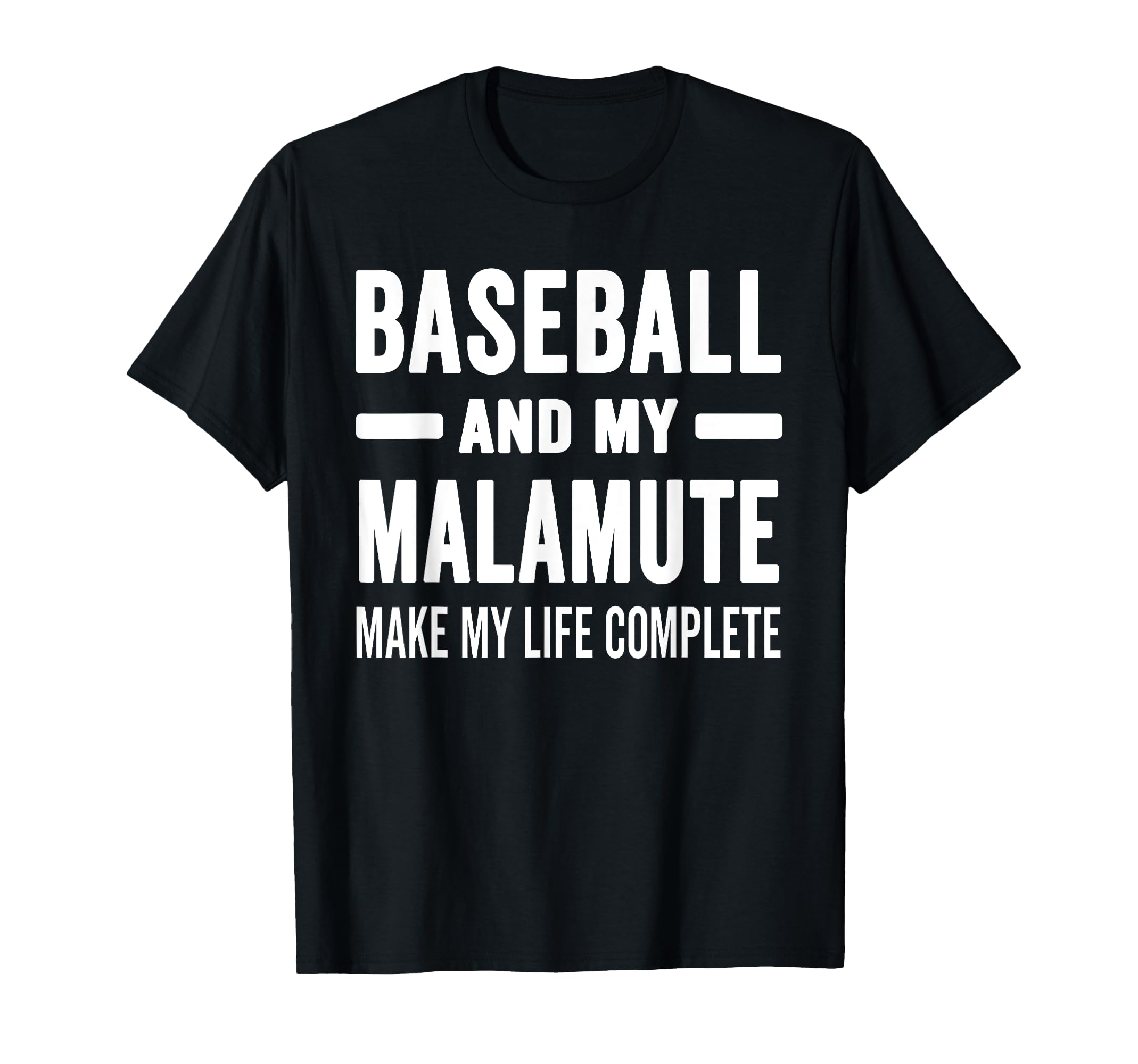 Baseball And My Malamute Mama Dog Lover T-Shirt - Unique Graphic Men Women - T-Shirt, Sweatshirt, Hoodie