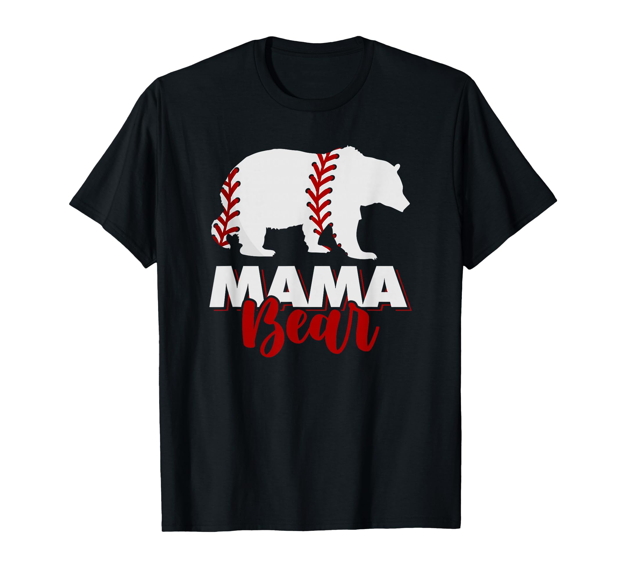 Moms Mama Mothers Day Baseball Sport T-Shirt - Minimalist Print Unisex - T-Shirt, Sweatshirt, Hoodie