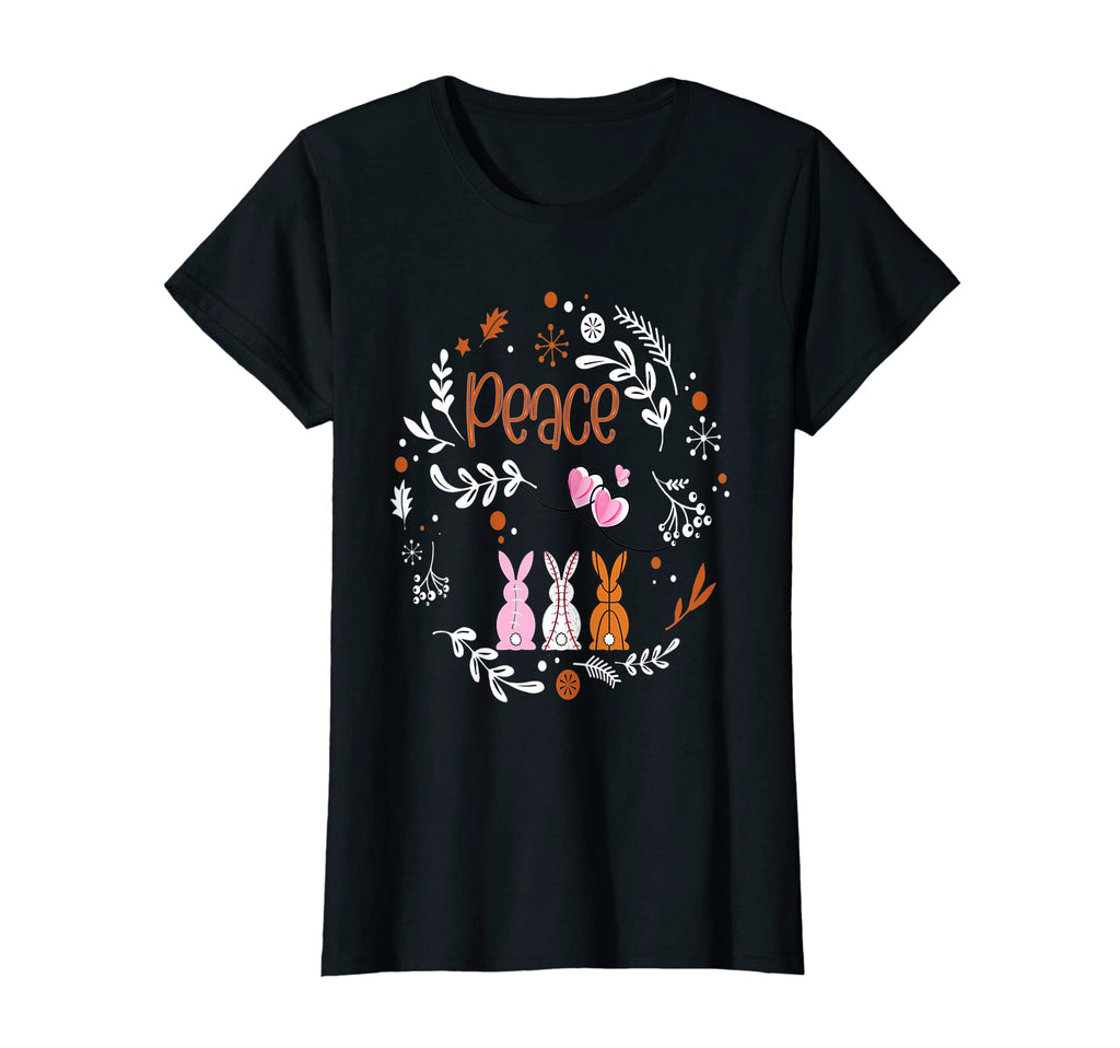 Womens Womens Bunny Easter Peeps T-Shirt - Custom Art Print Men Women - T-Shirt, Sweatshirt, Hoodie