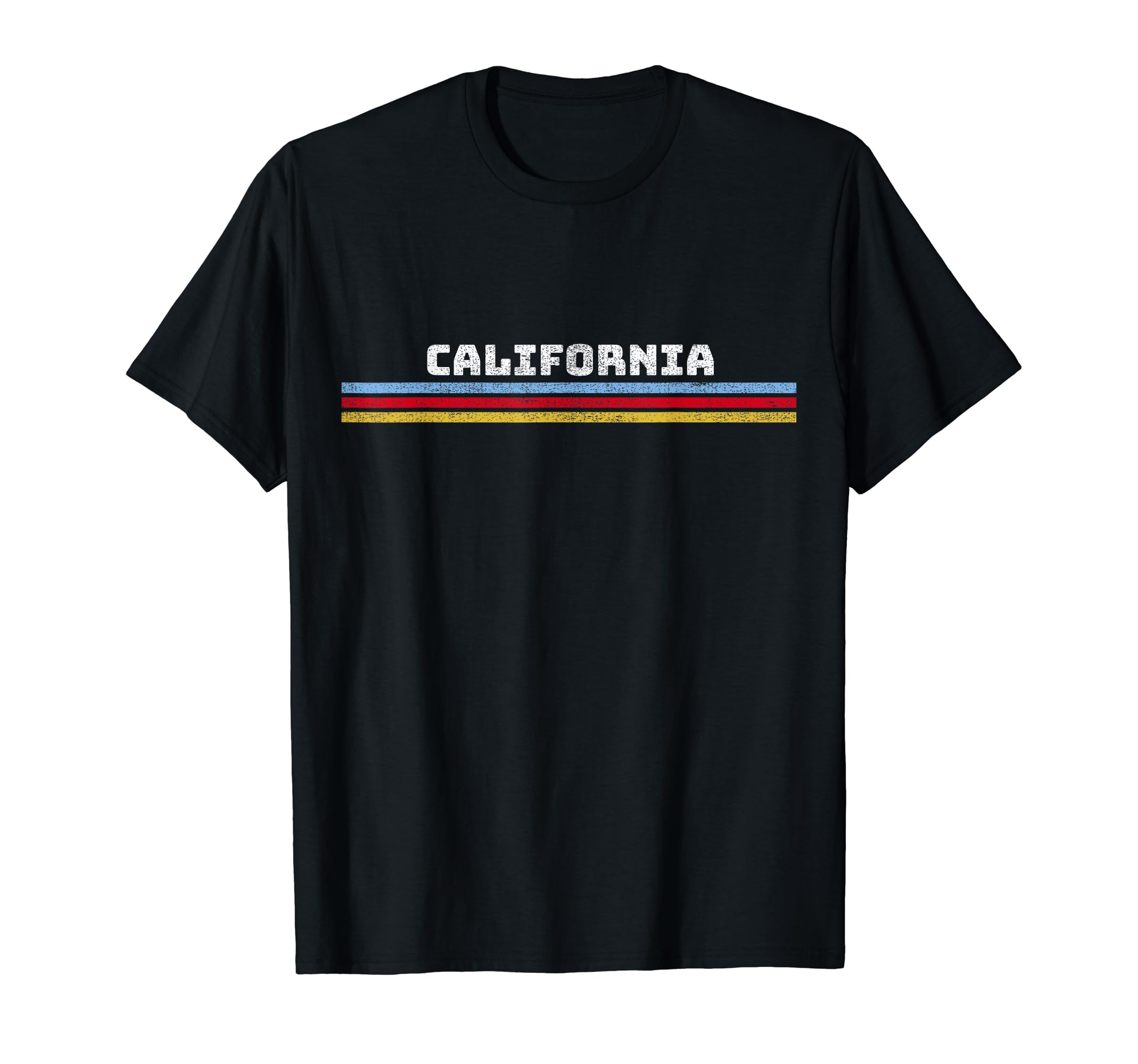 California Distressed T-Shirt - Novelty Apparel Unisex - T-Shirt, Sweatshirt, Hoodie