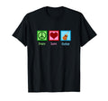 Peace Love Guitar T-Shirt - Streetwear Style for Adults - T-Shirt, Sweatshirt, Hoodie