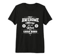 Cavan Biggio Awesome Moms Tri Blend T-Shirt - Graphic Print for Adults - T-Shirt, Sweatshirt, Hoodie