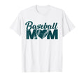 Baseball Mom Funny Heart Present Baseball T-Shirt - Novelty Apparel Unisex - T-Shirt, Sweatshirt, Hoodie