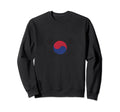 Distressed South Korea Flag Sweatshirt - Unique Graphic Men Women - T-Shirt, Sweatshirt, Hoodie